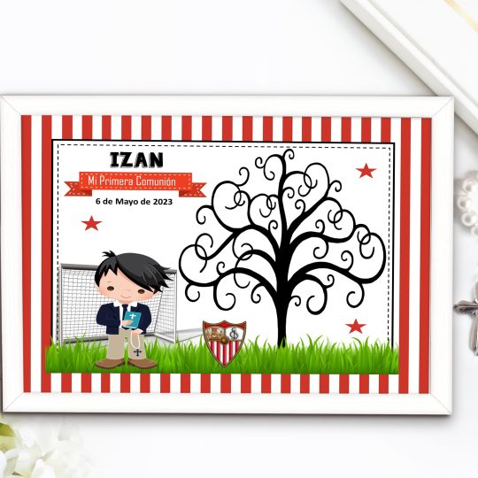 IMA REGALOS - Árbol de huellas - niño modelo 34