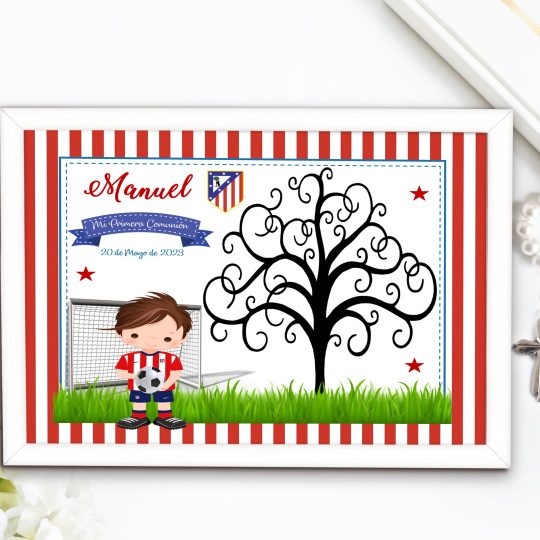 IMA REGALOS - Árbol de huellas - niño modelo 36