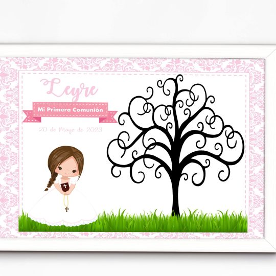 IMA REGALOS - Árbol de huellas - niña modelo 5