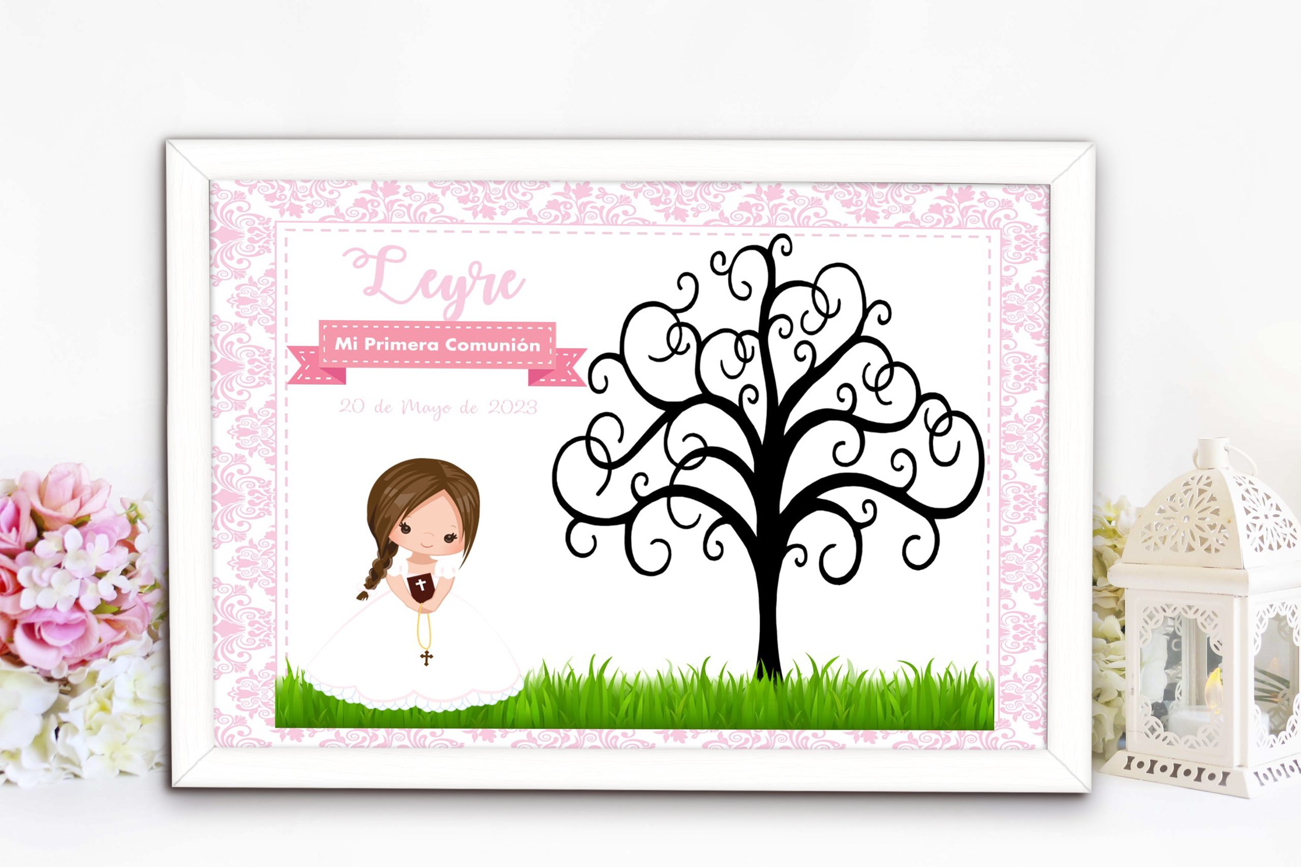 IMA REGALOS - Árbol de huellas - niña modelo 5