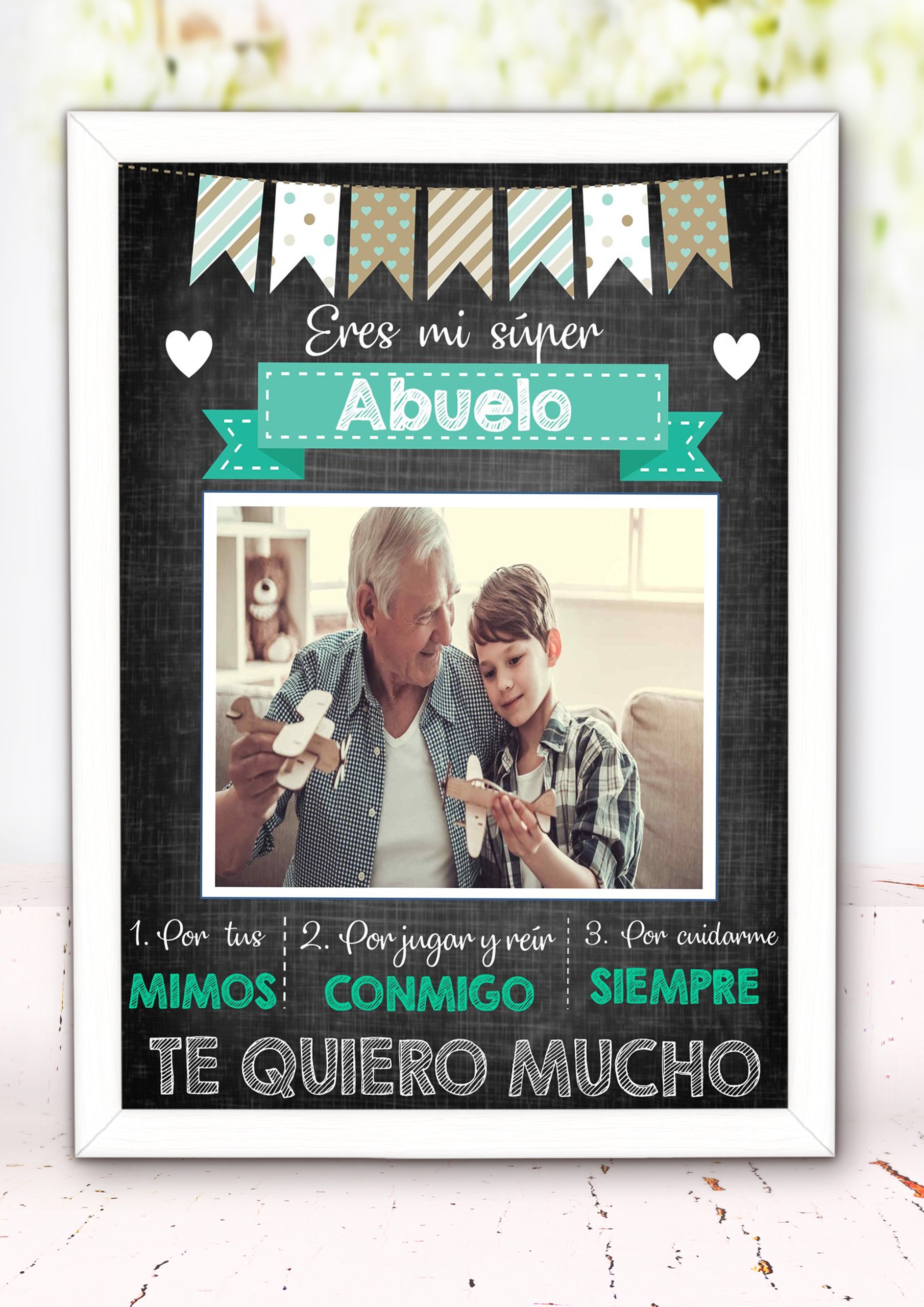 Lámina personalizada para abuelo 003