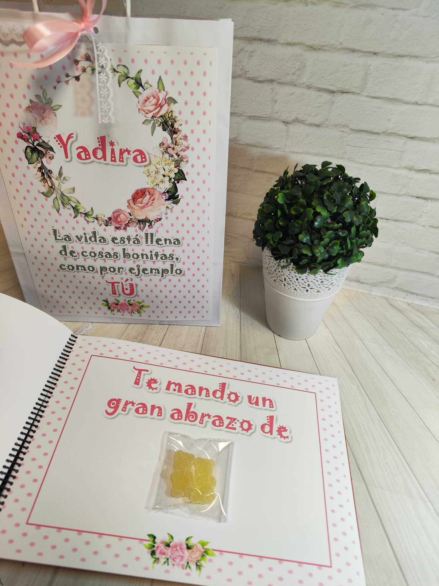 Libro de chuches modelo topitos rosas - Imagen 13