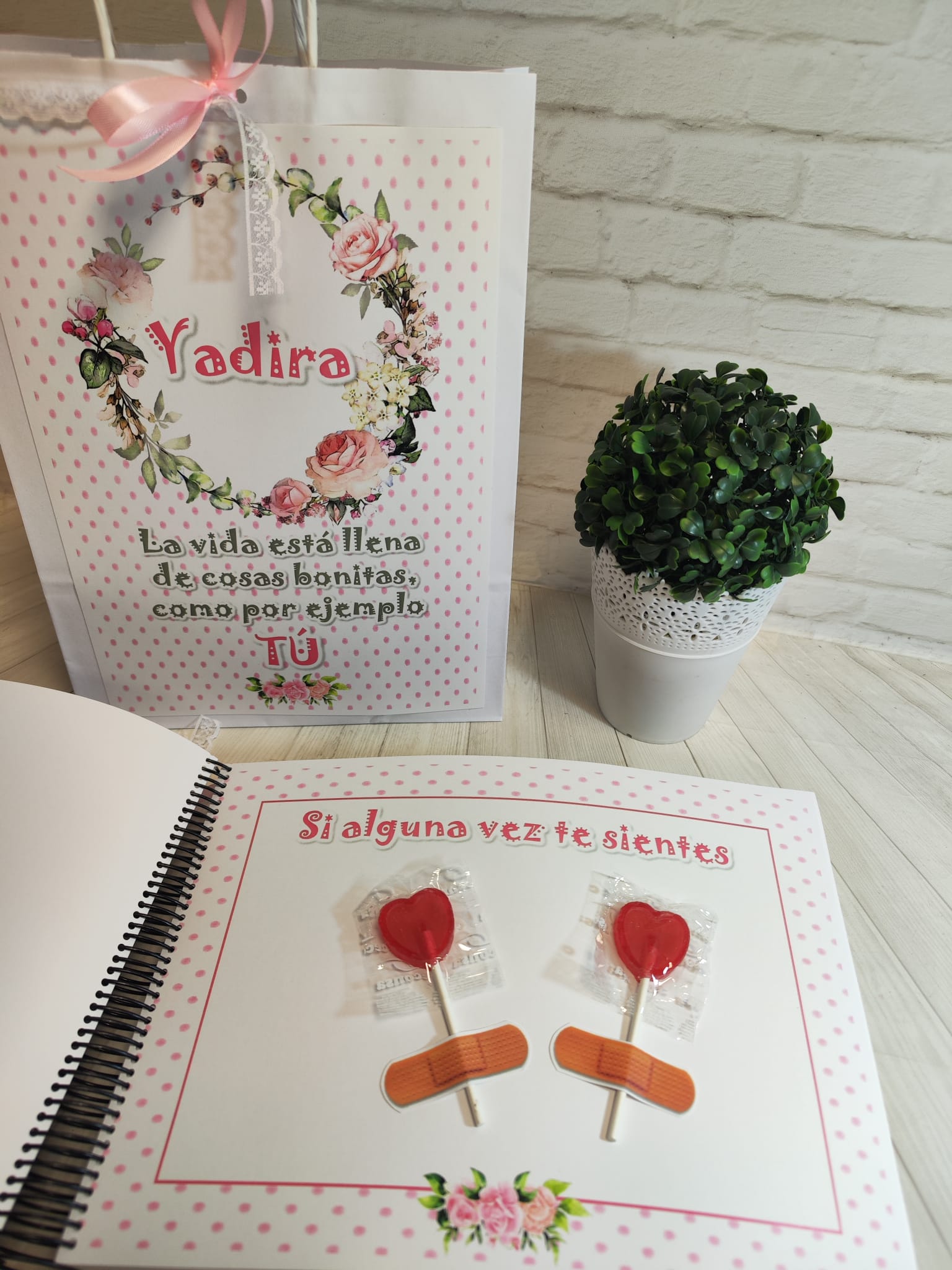 Libro de chuches modelo topitos rosas - Imagen 7