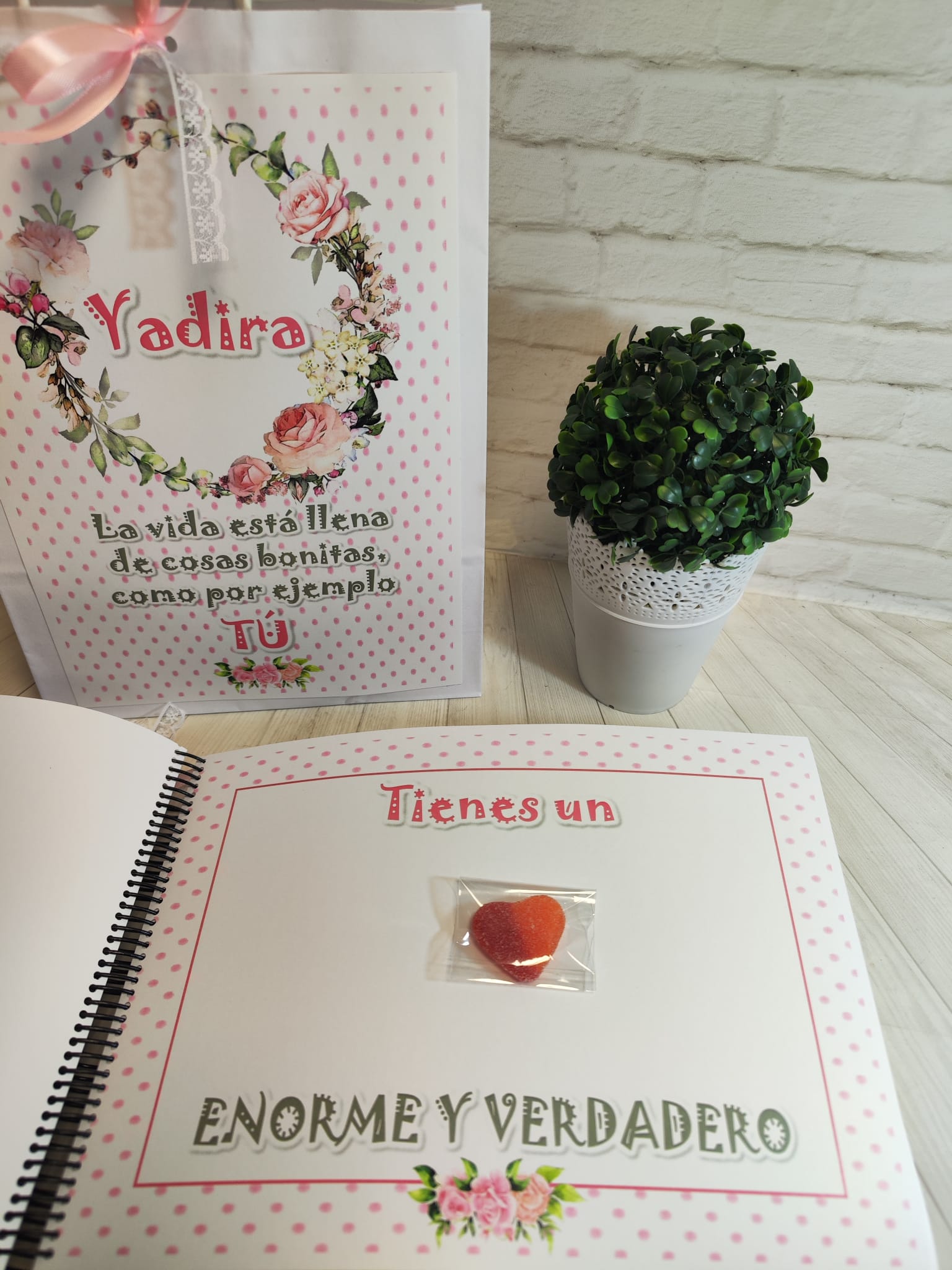 Libro de chuches modelo topitos rosas - Imagen 5