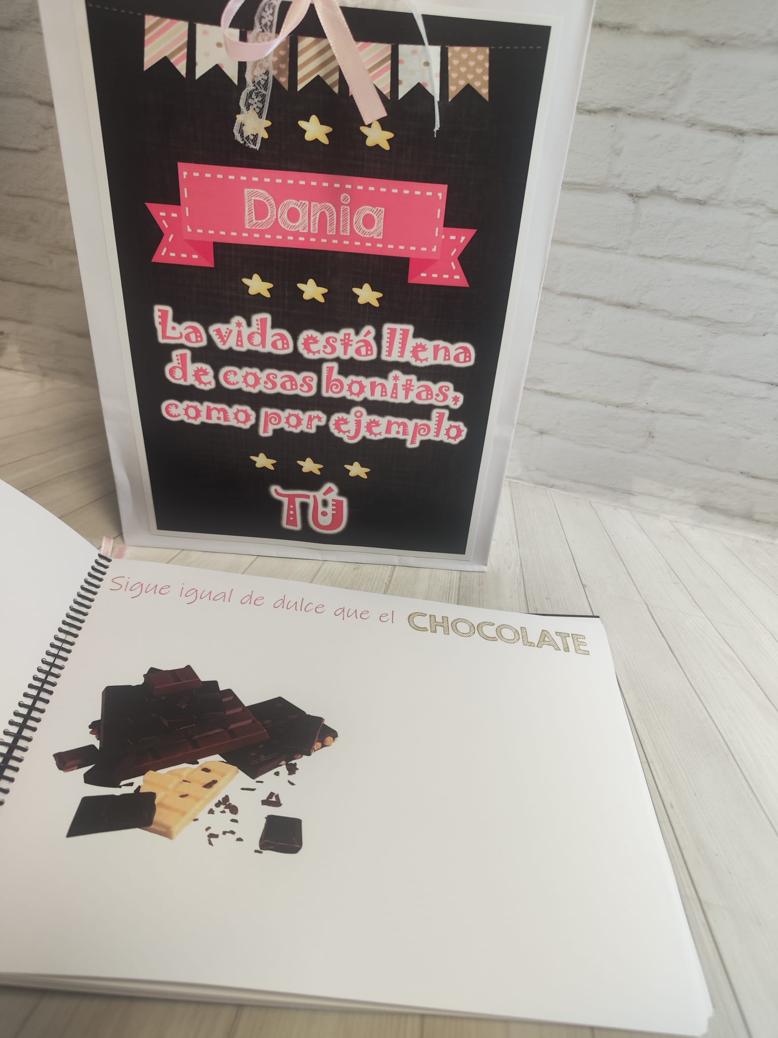 Libro para regalar dinero en rosa - Imagen 6