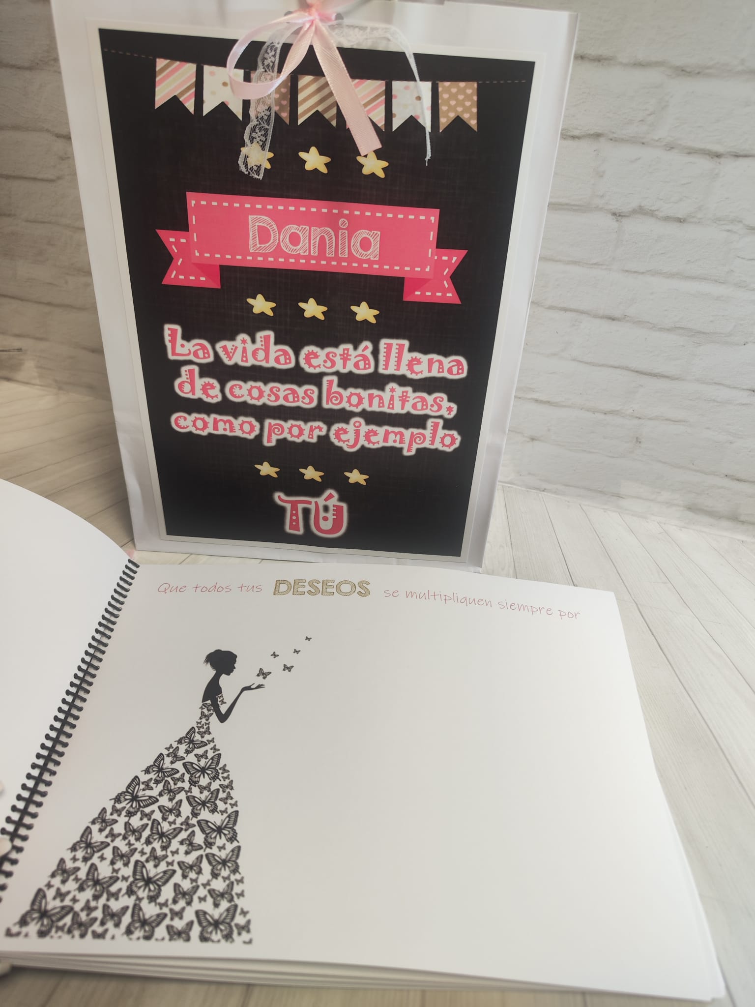 Libro para regalar dinero en rosa - Imagen 4