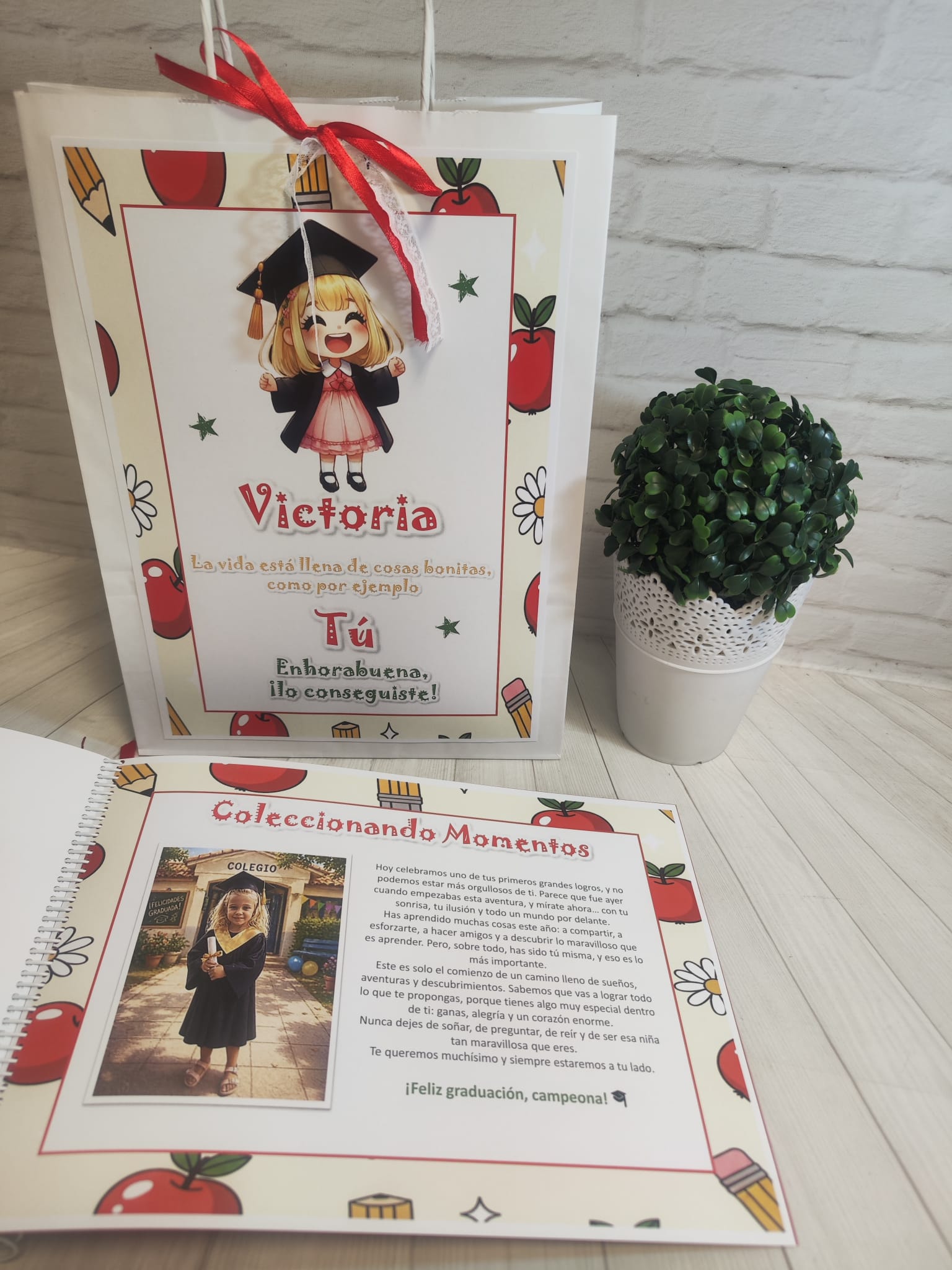Libro de chuches para graduación infantil y primaria - Imagen 2