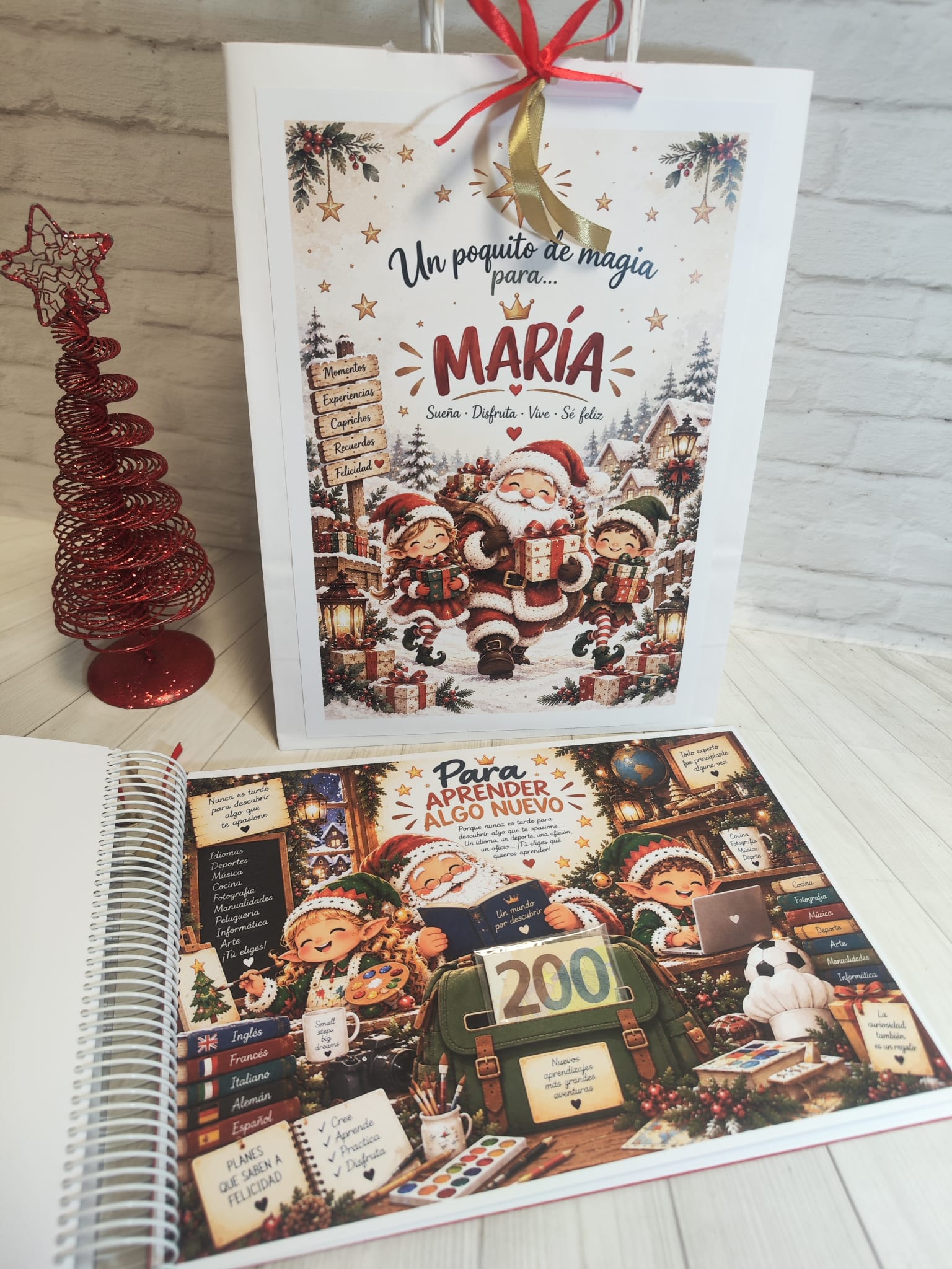 Libro para regalar dinero de Papá Noel - Imagen 11