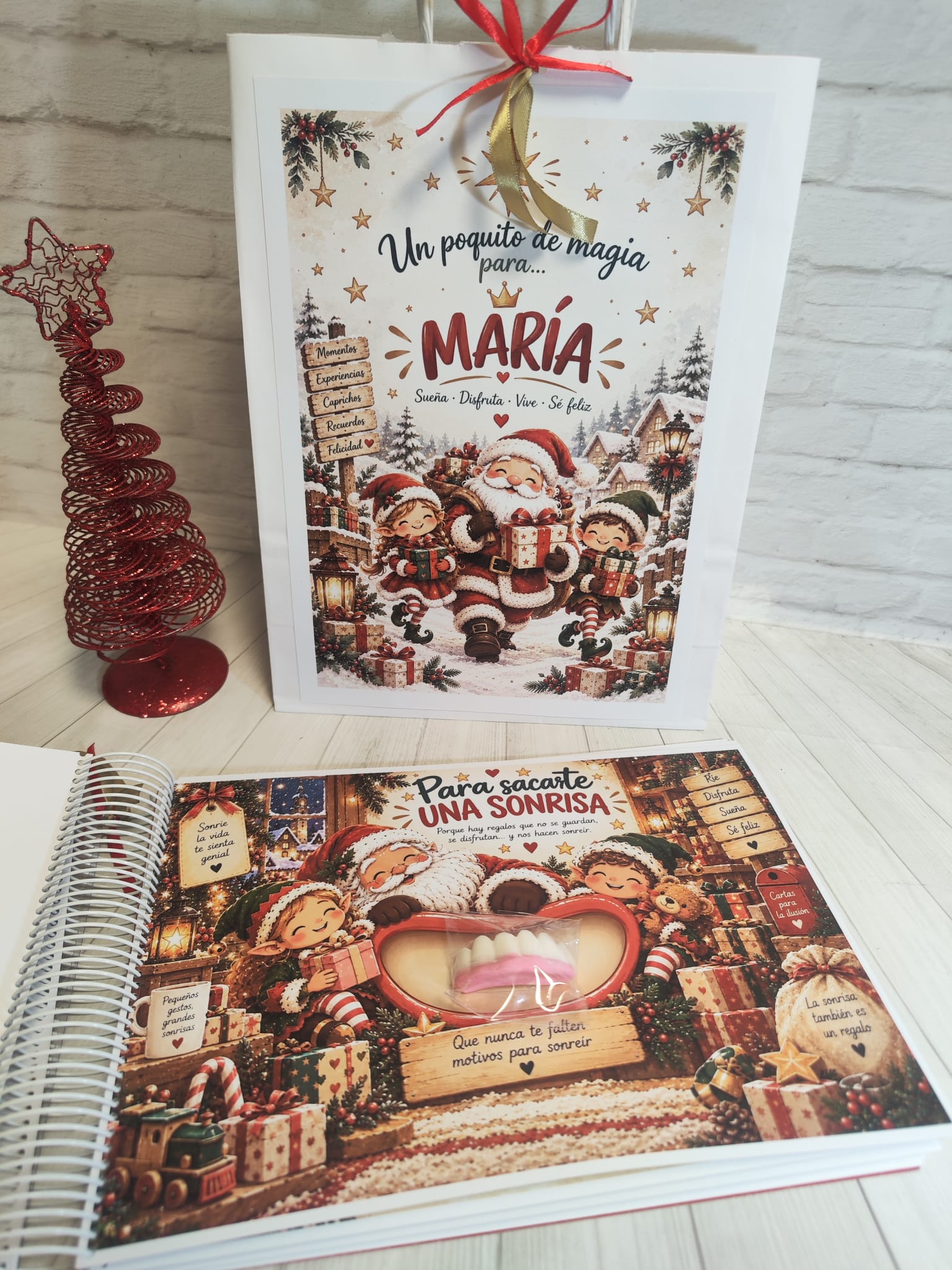 Libro para regalar dinero de Papá Noel - Imagen 6