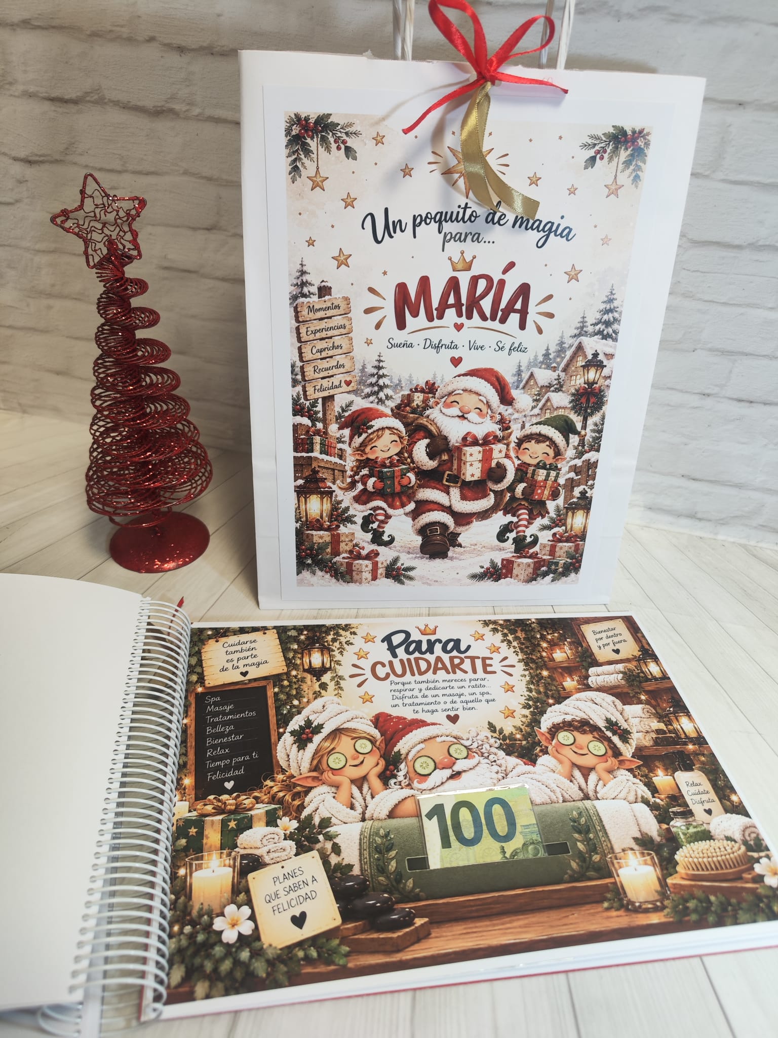 Libro para regalar dinero de Papá Noel - Imagen 10