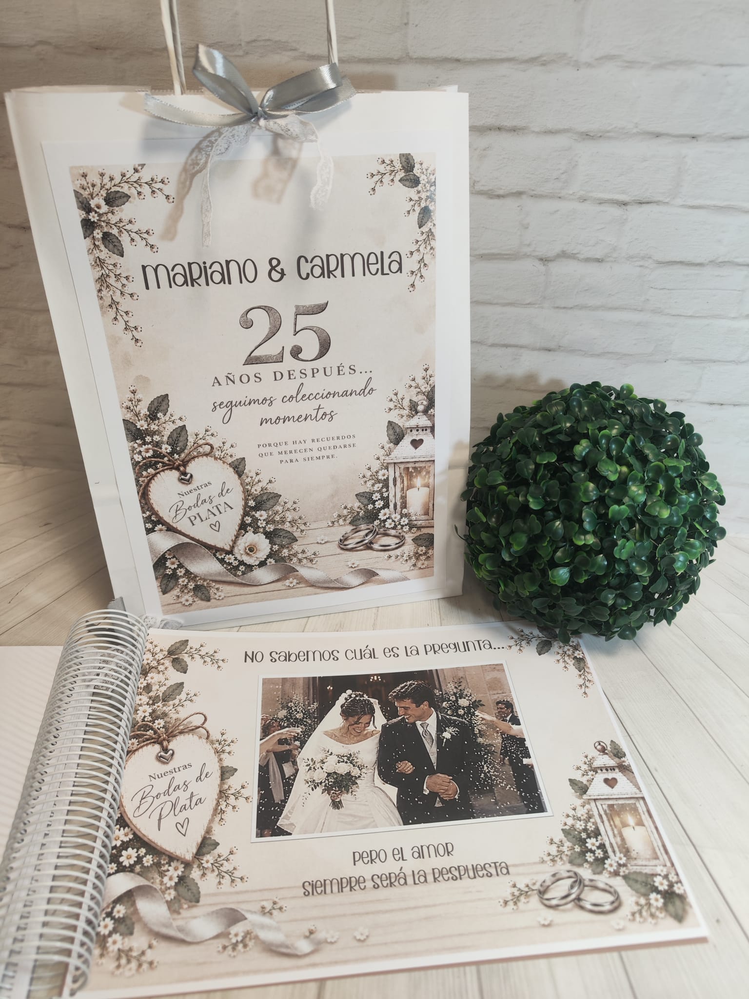 Libro para regalar dinero en Bodas de Plata-25 Años Juntos - Imagen 16