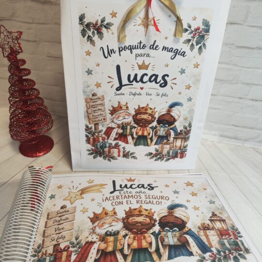 Libro para regalar dinero en los Reyes Magos