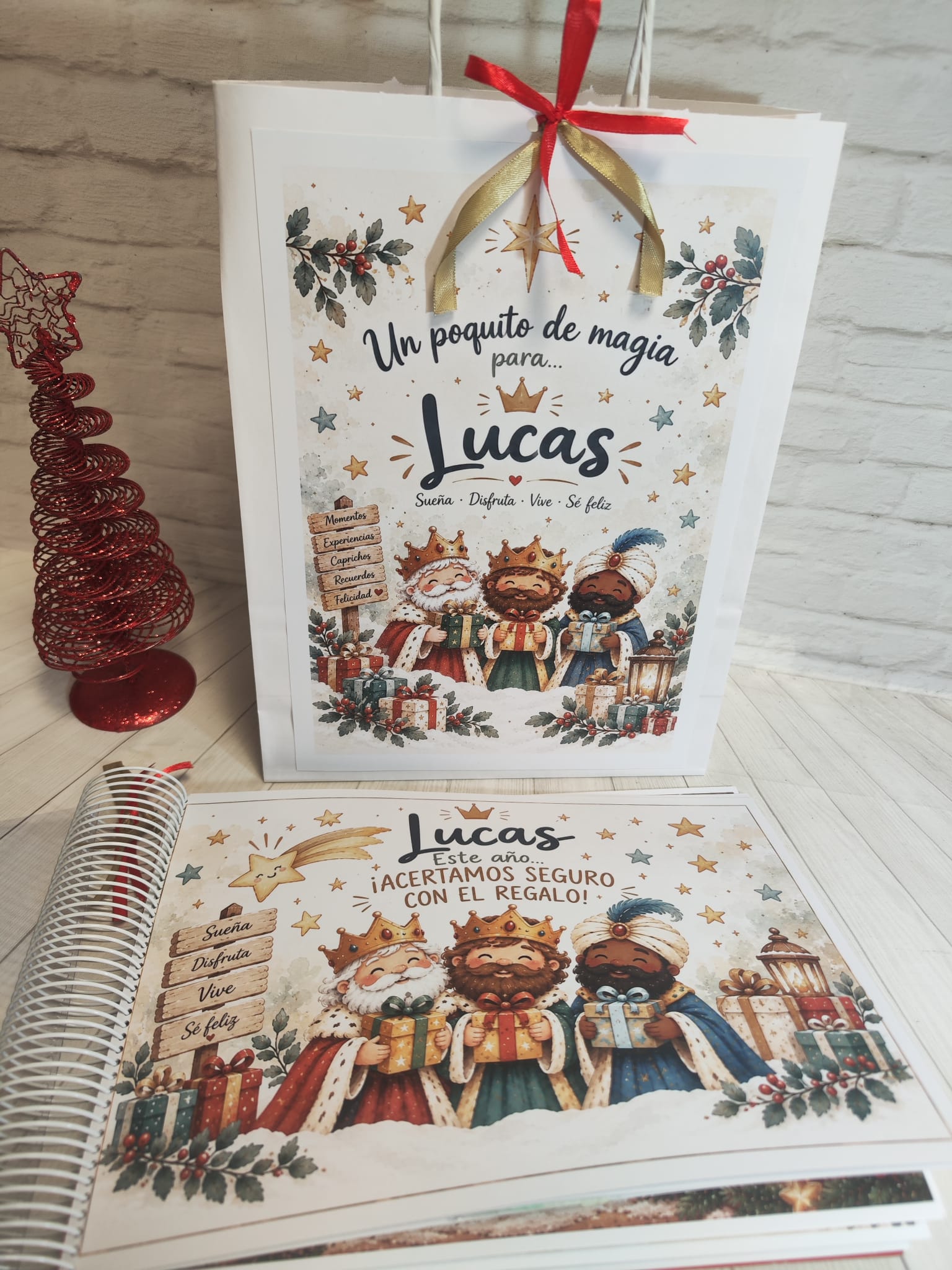 Libro para regalar dinero en los Reyes Magos