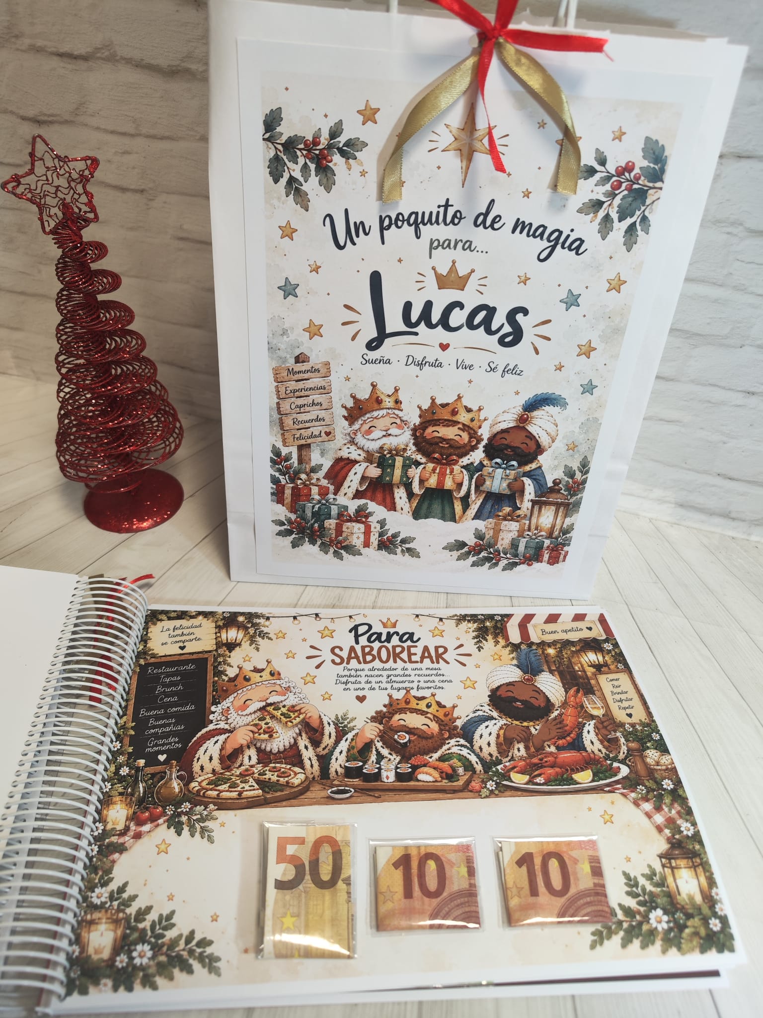 Libro para regalar dinero en los Reyes Magos - Imagen 8