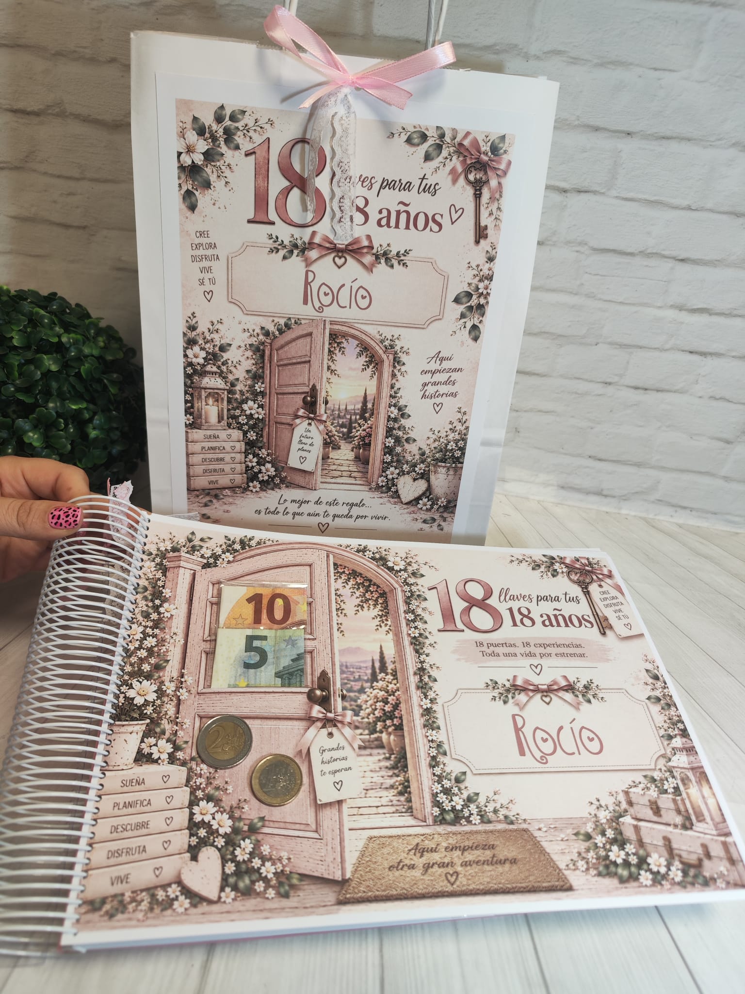 18 llaves para tus 18 Años Modelo Rosa