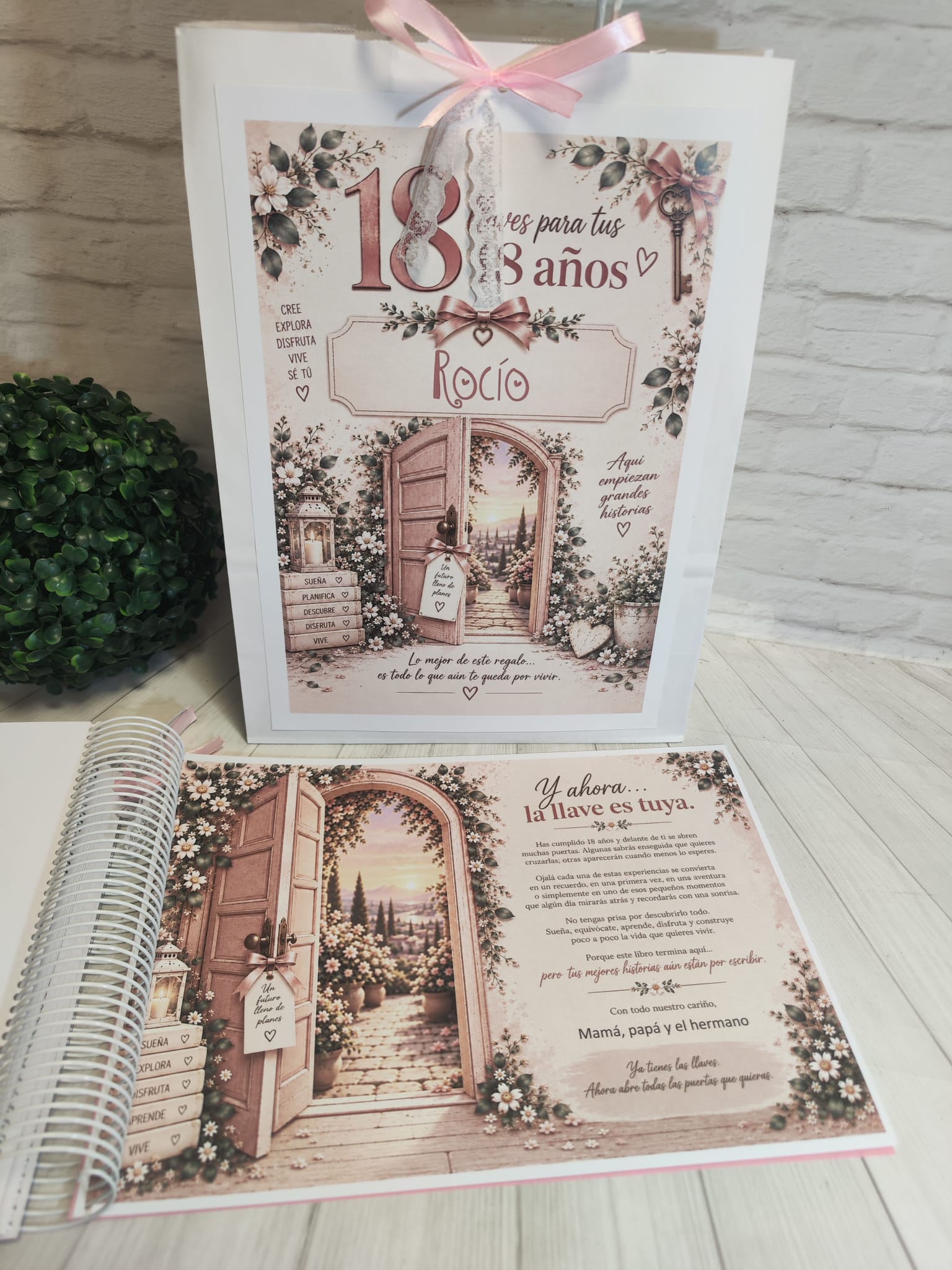 18 llaves para tus 18 Años Modelo Rosa - Imagen 3